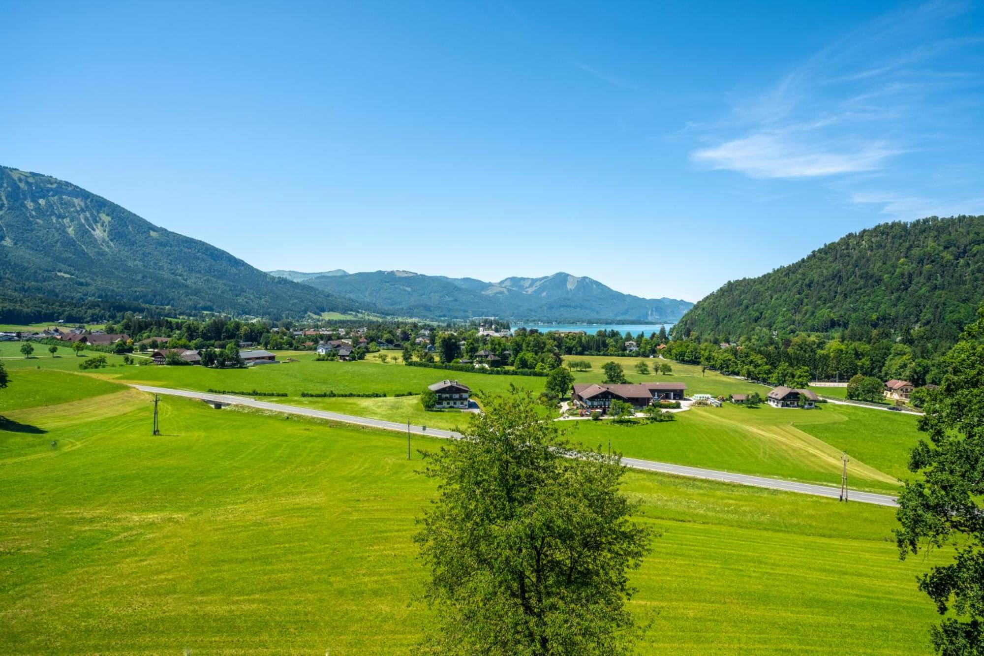 Wolfgangsee Appartements Strobl Eksteriør bilde